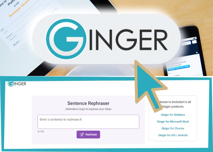Ginger’s Sentence Rephraser