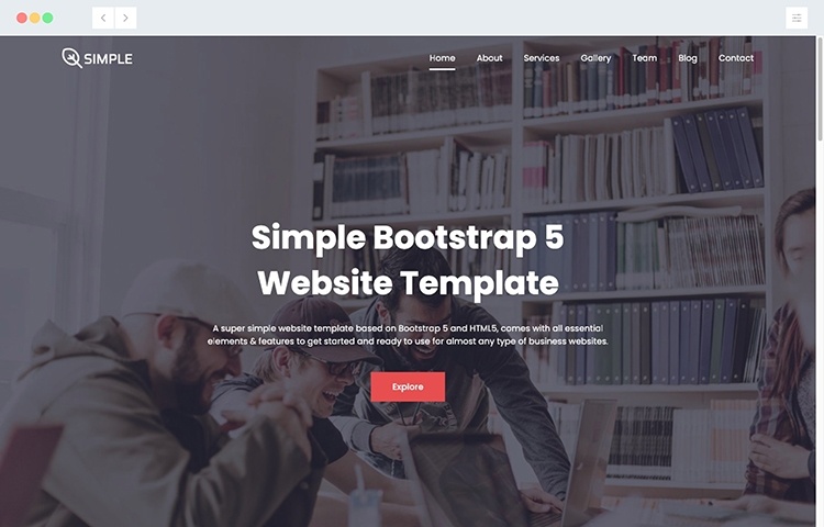 simple-bootstrap-5
